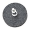 Forney Mounted Grinding Wheel, 2-1/2 in x 1/2 in 60055 - alternate 2